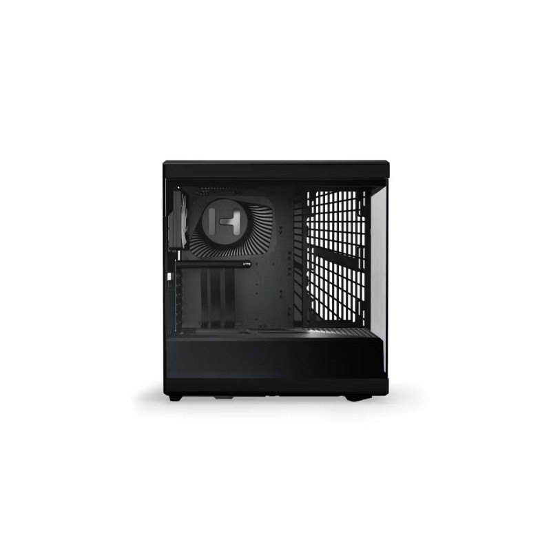 HYTE Y40 All Black with 2 Fans and Gen 4.0 Riser Cable