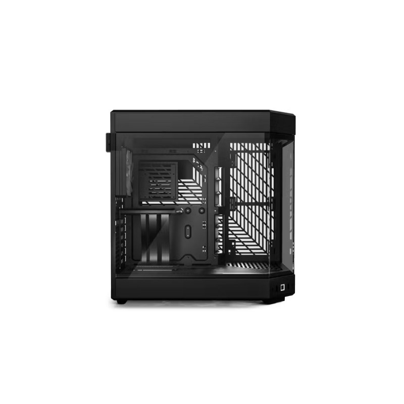 HYTE Y60 with 3 Fans with Gen 4.0 Riser Cable All Black