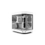 HYTE Y60 with 3 Fans with Gen 4.0 Riser Cable All white